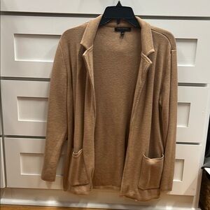 Banana Republic Tan Open Front Cardigan XS